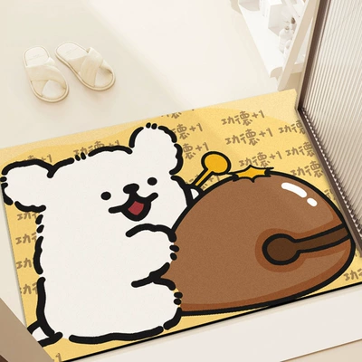 Avtomobil döşəmə paspasları – Bathroom Floor Mat Bathroom Toilet - full-merit-4060cm-diatom-mud-second-generation