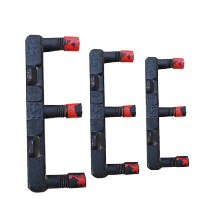 Single-head E-type raspador perno accesorios industriales y mineros tornillo tipo montaña para máquina de carbón depósito