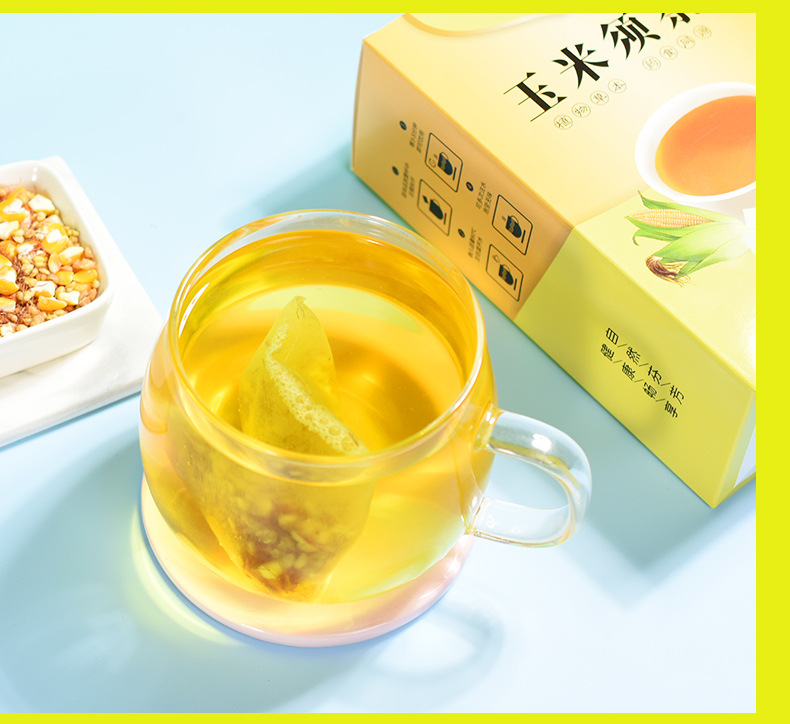 Corn Silk Herbal Tea Yu Mi Xu 160g Blend with Tartary Buckwheat Poria and Gardenia Sugar Free Daily Brew preparation