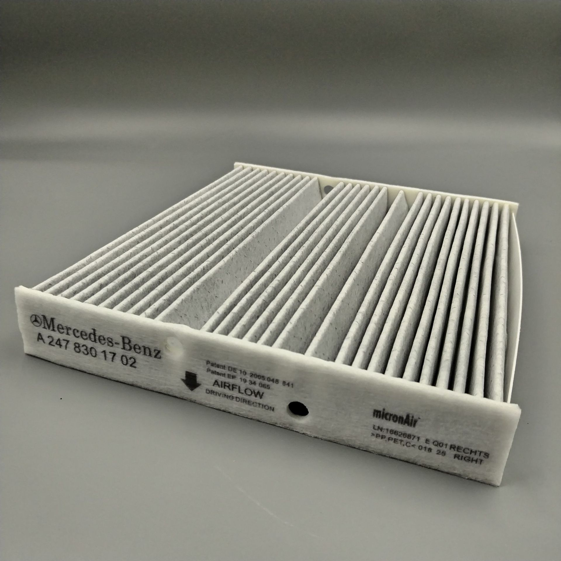 Suitable for 18 Models of A200 A180 Air Conditioning Filter Element Air Conditioning Grid Air Conditioning Filter A2478301702