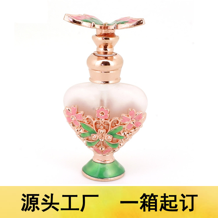 定制6ml绿色底座l百花园心形贵夫人蝴蝶瓶5.jpg