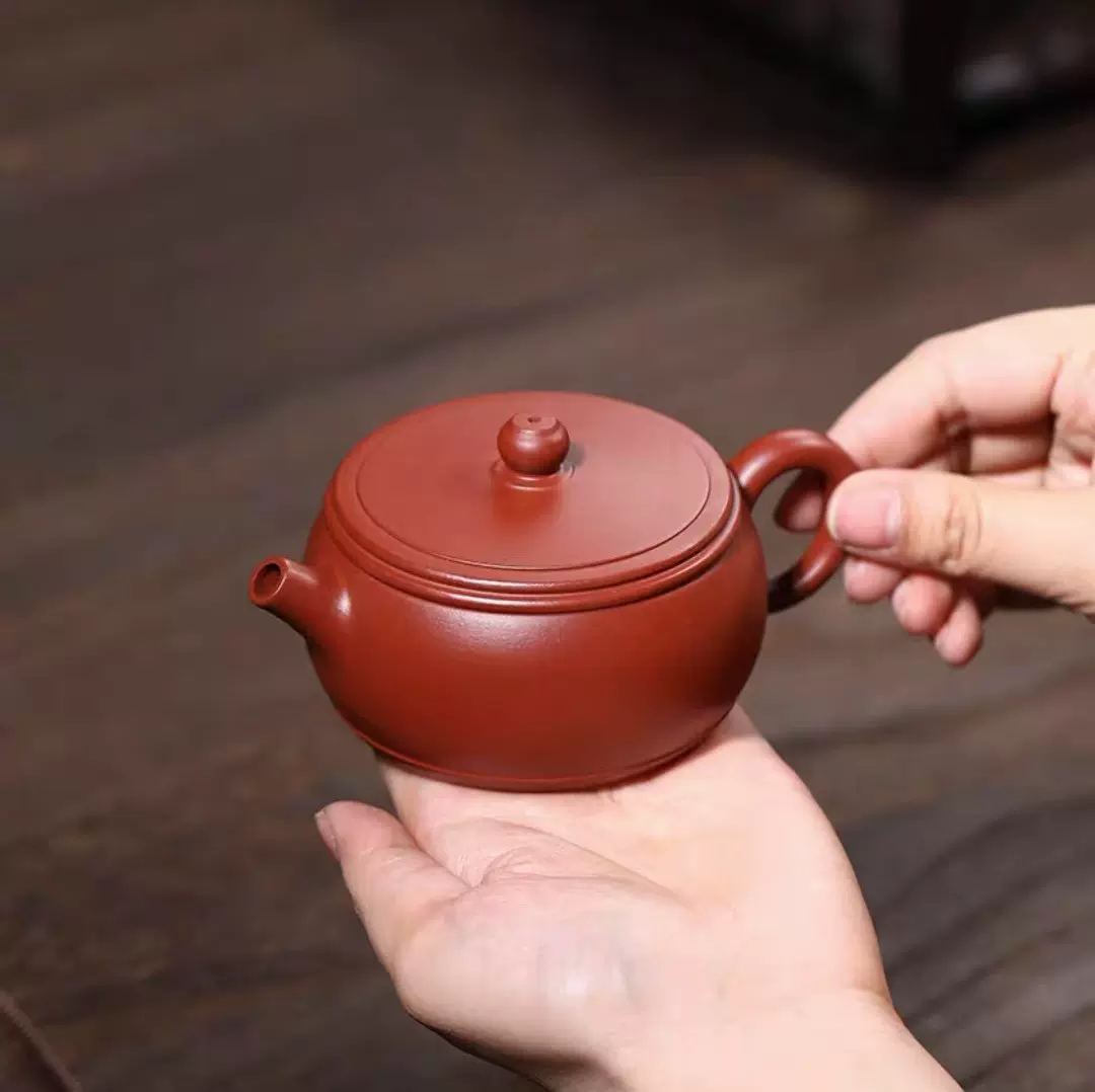 宜兴纯手工紫砂壶原矿大红袍紫砂茶壶茶具礼品