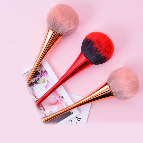 Small waisted extra large loose powder goblet makeup brush soft concealer makeup foundation brush blush brush factory direct sale