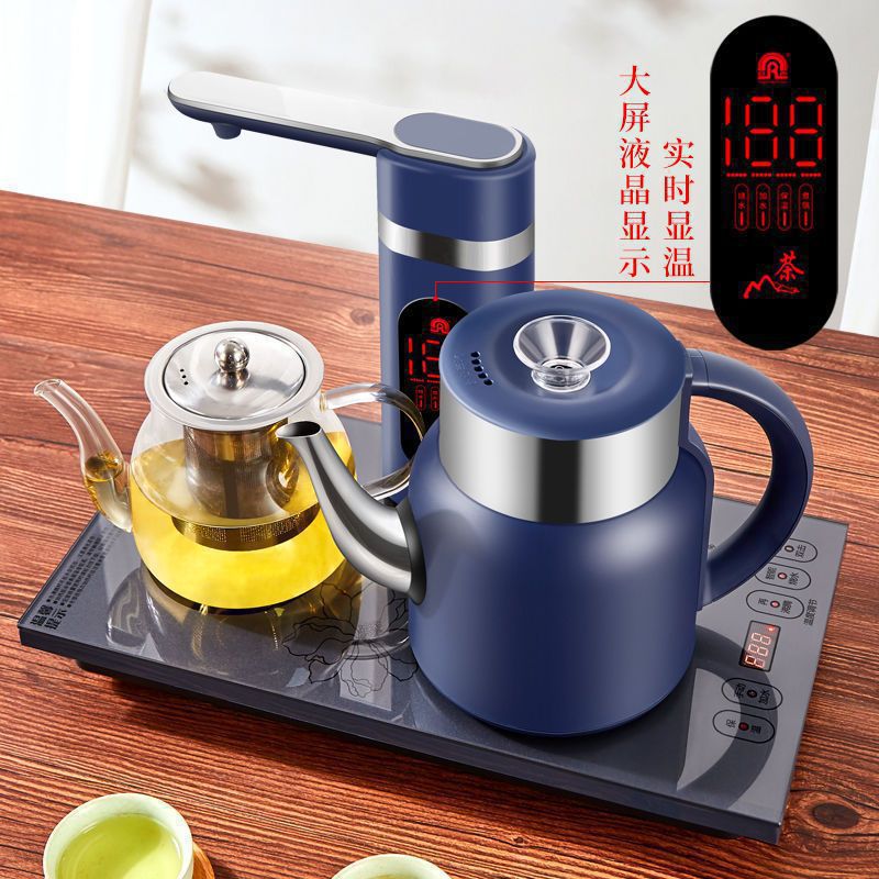 全自动上水壶智能电热烧水壶家用一体自吸泡茶具抽水茶炉批发