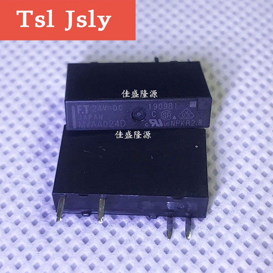 全新原装继电器 MYAA024D DIP-4 FTR-MYAA024D 4脚 5A 24V DIP4