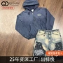 连帽定制五分复古短裤