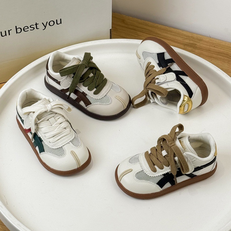 2025年春夏季新款儿童板鞋韩版童鞋男童休闲鞋子网面透气女童阿甘