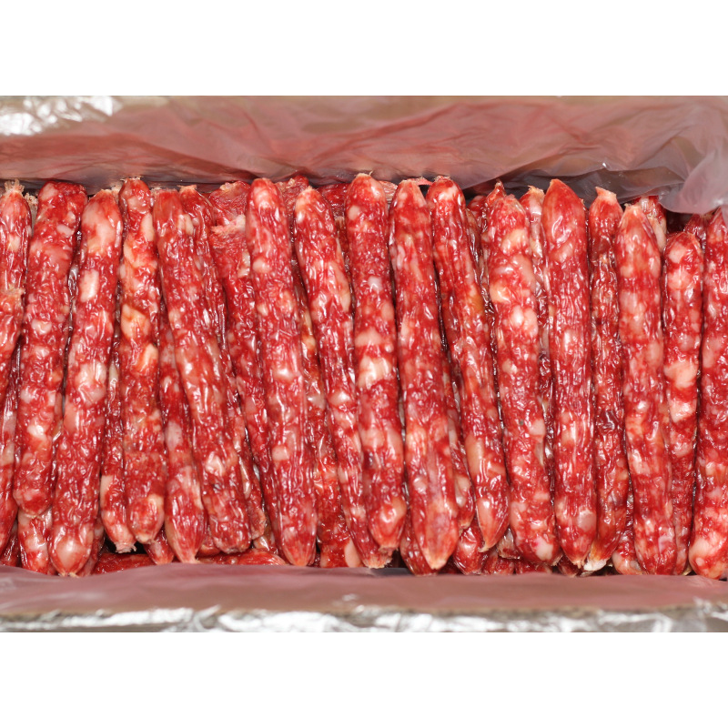 厂家批发5斤广味腊肠 餐饮煲仔饭香肠 展会地摊货源江门风味腊味