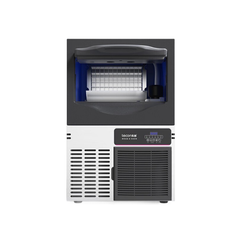 Lechuang Refrigerated Fresh-Keeping Commercial Ice Maker XD-80 for Automatic Timed Ice Cube Production in Milk Tea Shops and Beverage Stores Lechuang Refrigerated Fresh-Keeping Commercial Ice Maker XD-80 for Automatic Timed Ice Cube Production in Milk Tea Shops and Beverage Stores