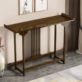 Table, Long Table, Wall-Mounted Engagement Props, Entrance Table, Wedding New Chinese Style Antique Table, Entrance Table, Chinese Style Offering Table