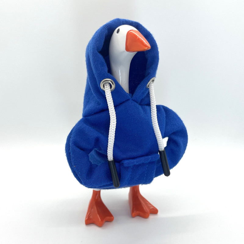 Goose Outfits Red Hoodies Goose Outfit Red Hoodie Mini Porch Goose Clothing Clothing