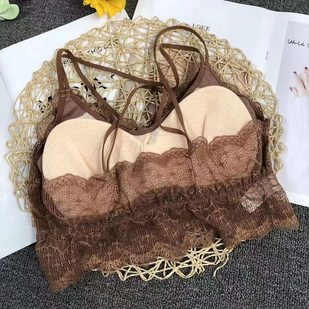 Nueva Seamless alta elástico Sling belleza de las mujeres chaleco inalámbrico yoga sujetador ropa interior deportiva al por mayor