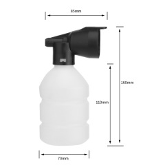 High Pressure Lithium Battery Car Washer Universal Accessories Small Household Duckbill Foam Jug Car Washing Gun Parts Foam Maker 