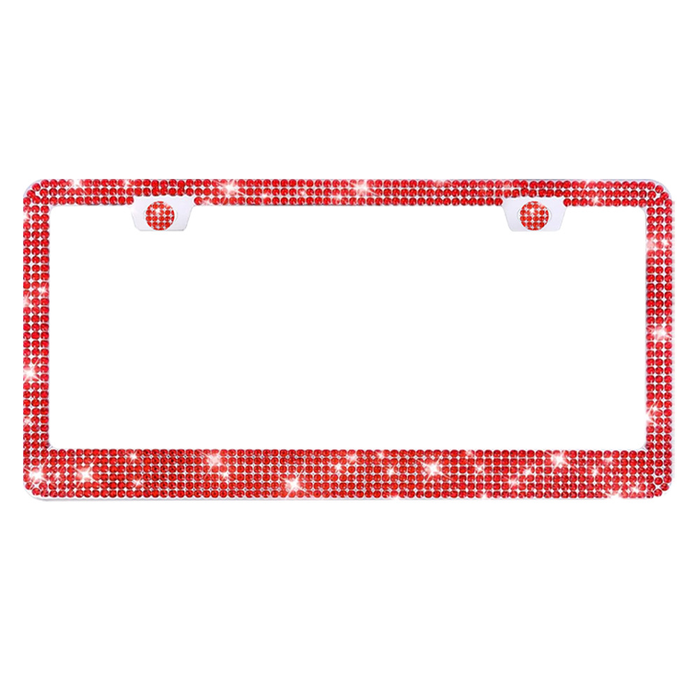 Plate Frame – Universal License plate holder/license plate holder - red