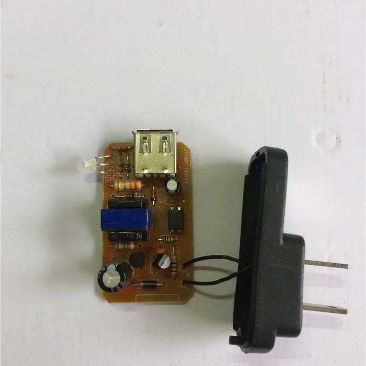 US-regulated легкий светодиод USB адаптер питания 5V 500mA