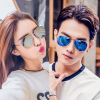 Sunglasses suitable for men and women, fashionable street metal glasses, wholesale, 2022 collection