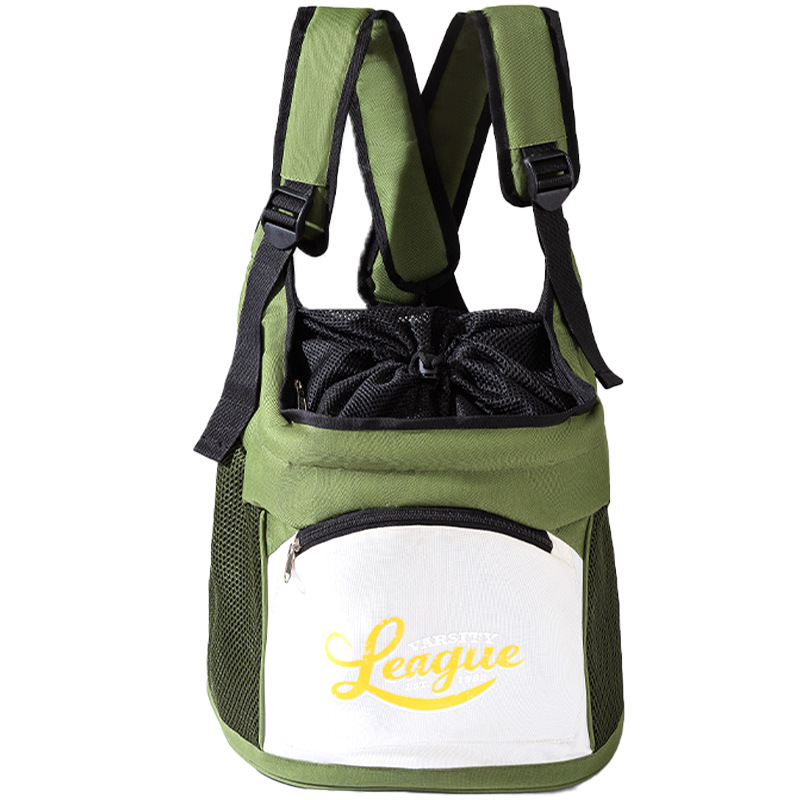 Transfronterizo de primavera y verano de gran capacidad para perros Four Seasons Bolsa de pecho transpirable universal Bolsa de salida para gatos Bolsa para gatos Mochila para mascotas