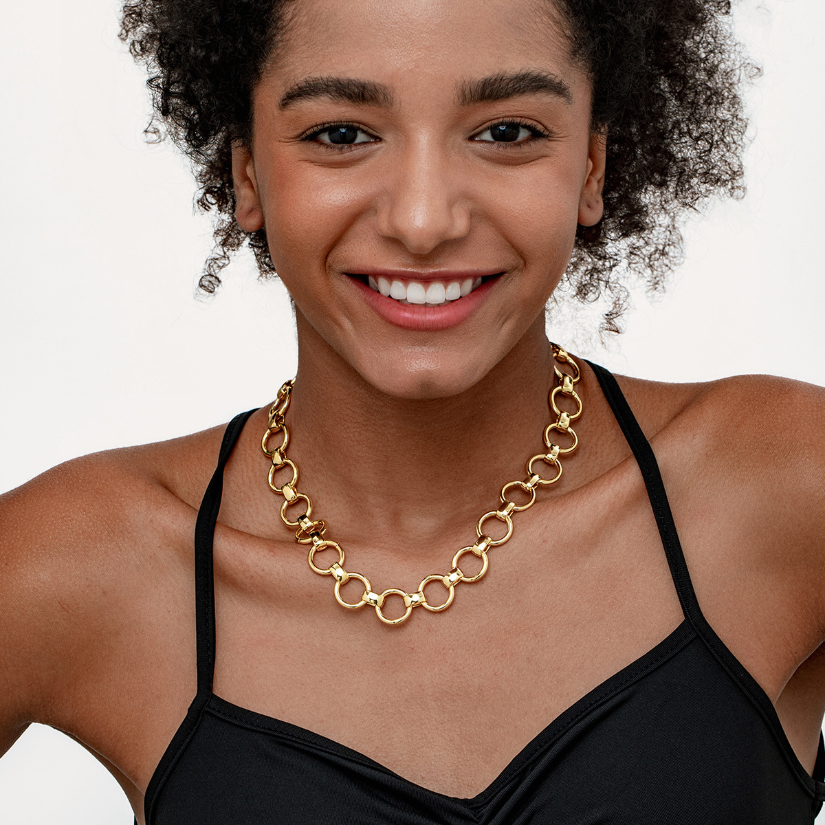 Belcher Chain Chain Type Wholesale Jewelry Retro Classic Style Solid Color 304 Stainless Steel Plating Belcher Chain Chain Necklace