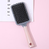 Anti-static curly brush, professional bangs for hair straightening, massager