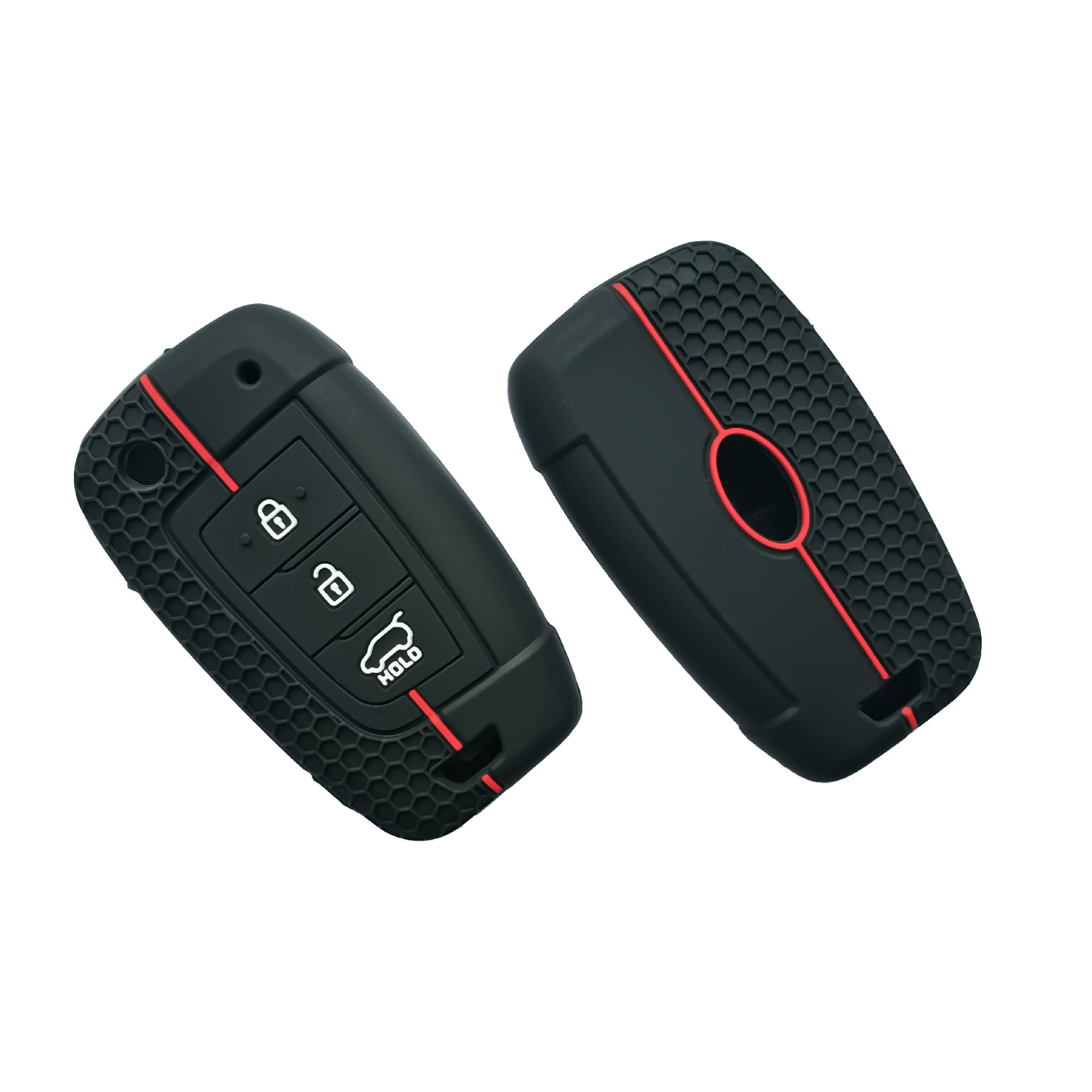 Подходит для современного складного трехключевого четырехключевого силиконового чехла для ключей автомобиля спот оптовая продажа с завода прямых волос дистанционного управления втулка