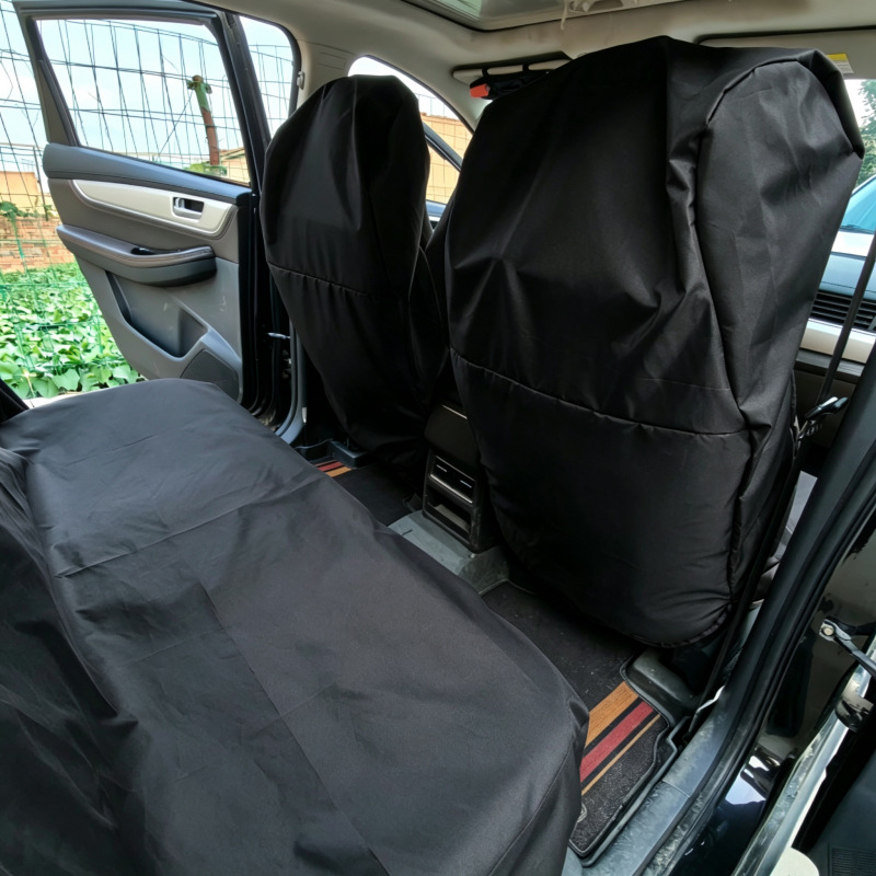 Full-cover car seat covers, anti-dirt and anti-stain, universal size, Amazon cross-border ebay full rear seat three-piece set