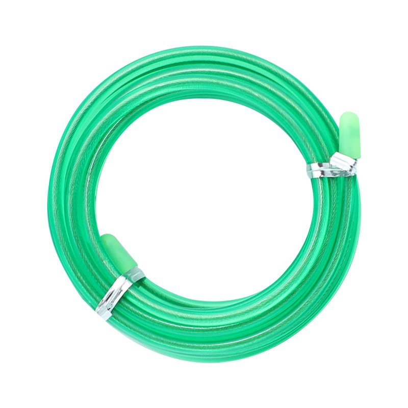 6501 cable de acero recubierto de plástico estándar de 4mm con cubierta protectora anticorte cuerda de saltar cuerda de repuesto cuerda de examen resistente al desgaste