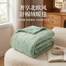 源头毛毯工厂塔芙绒毛毯办公室沙发午秋冬保暖睡盖毯礼品空调毛毯