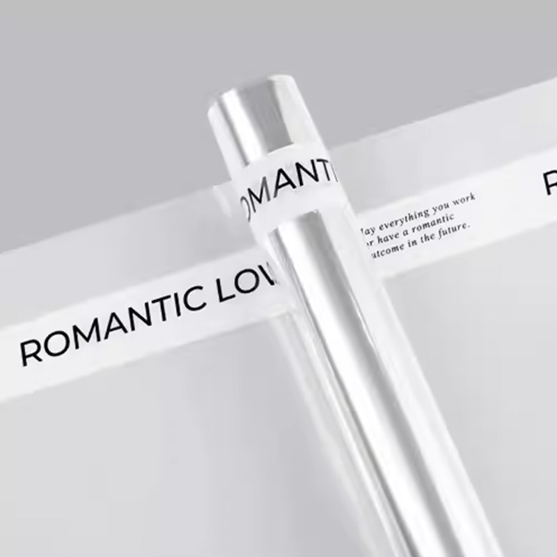 Flor sombra impermeable papel de embalaje de flores ramo de fondo forraje película OPP envoltura de celofán transparente floristería Día de San Valentín