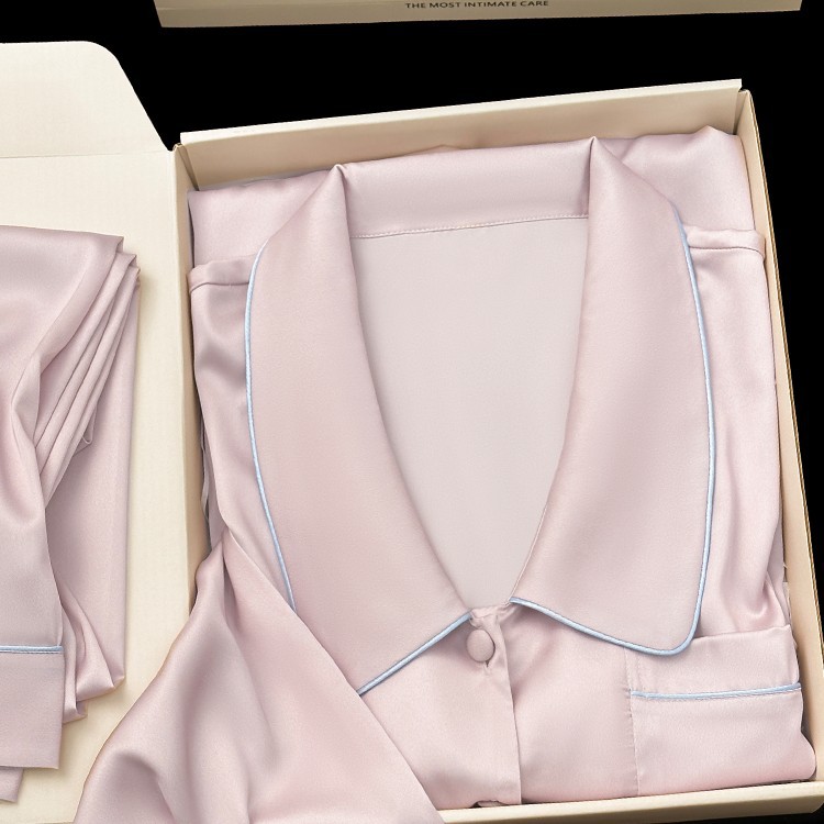 Silk solid color pijama