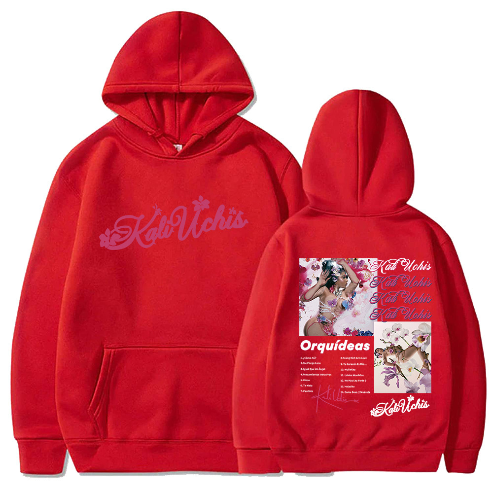 Kali Uchis Orquideas Album Hoodie Singer Merch Hip Hop