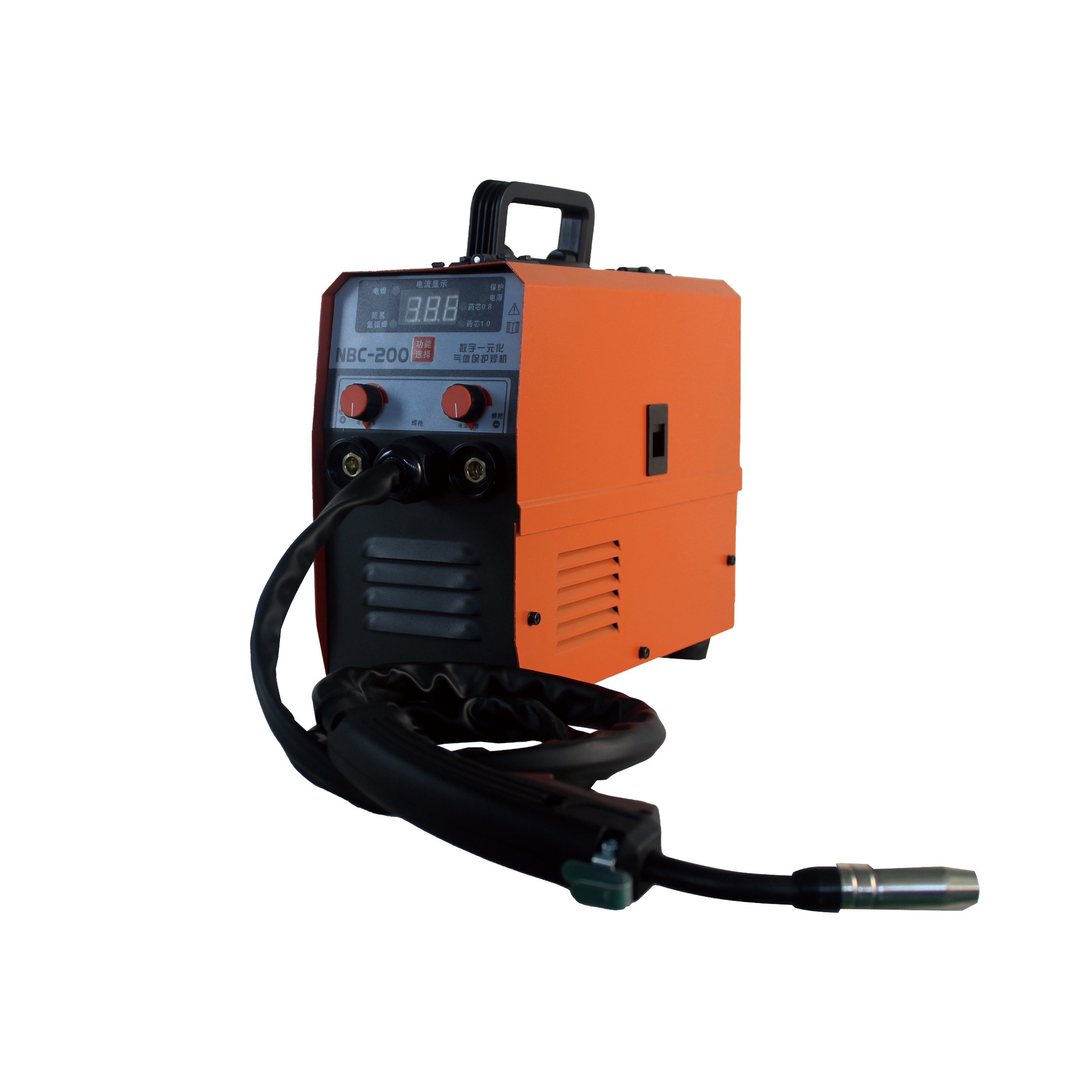 家用小型手提式逆变气体保护焊机NBC-200数字化气体保护焊机220V