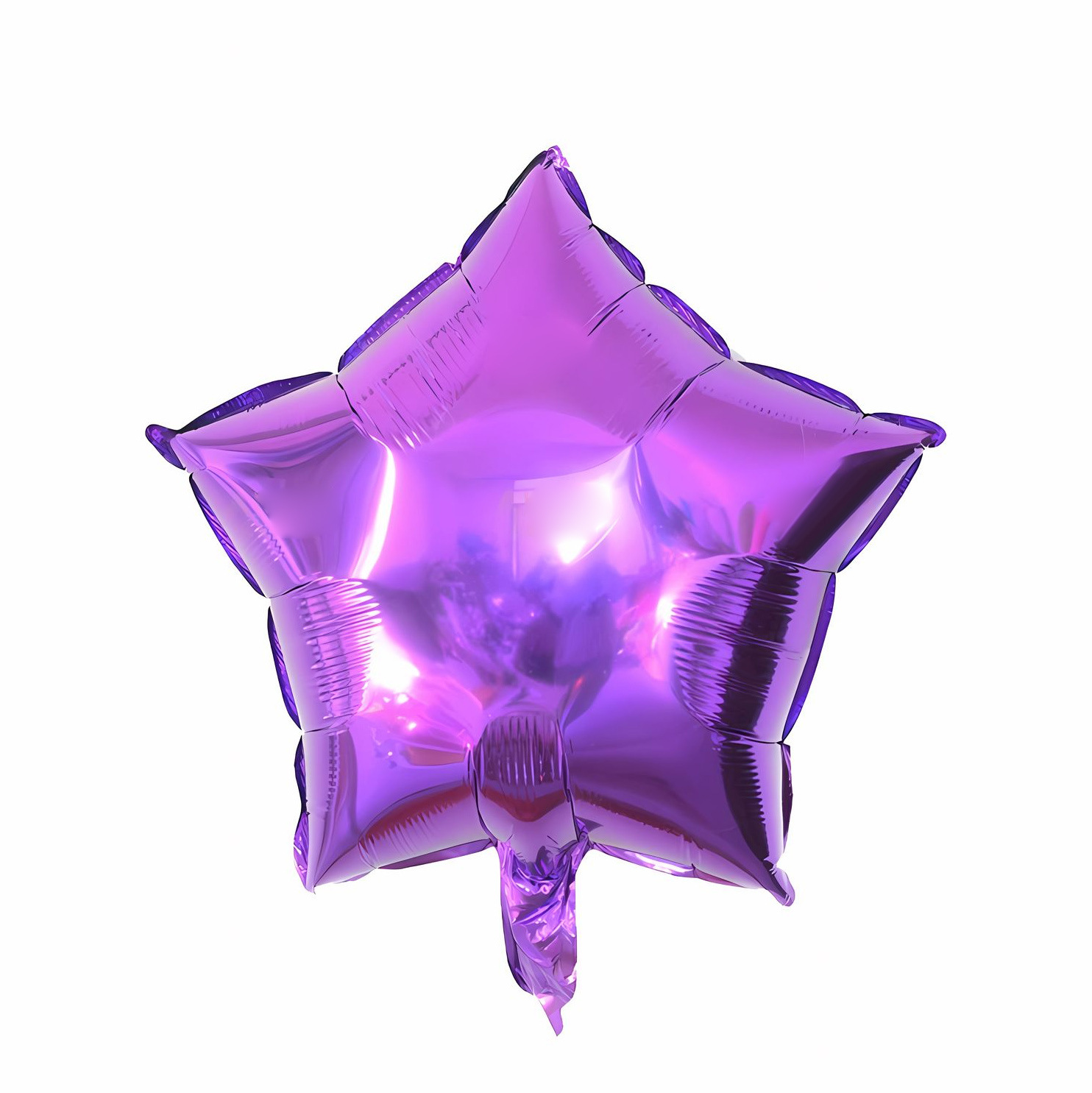 Globo de Papel de Aluminio de Estrella de Cinco Puntas de 18 Pulgadas, Color Liso, Decoración para Fiestas de Cumpleaños, Bodas, Eventos, Celebraciones