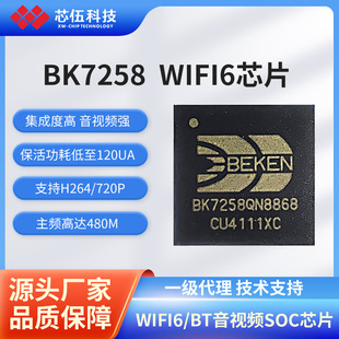 BK7258/WiFi6��ҕ�lsocоƬ/BLE5.4/H.264/720P
