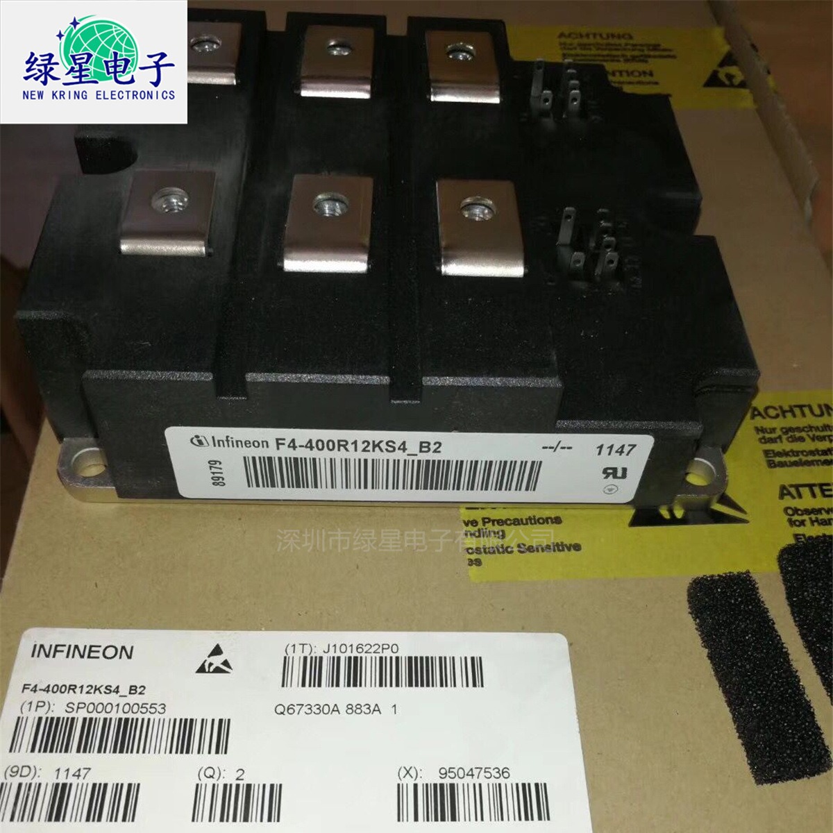 全新原装F4-400R12KS4_B2电源模块 IGBT功率模块 欢迎咨询 可开票