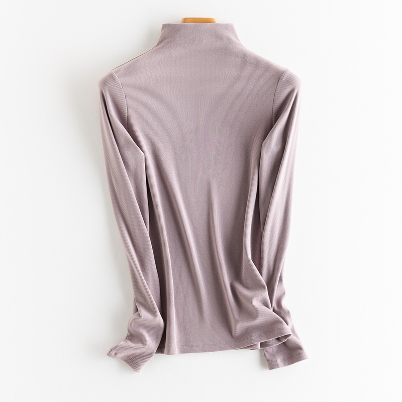 연근 전분 하프 터틀넥