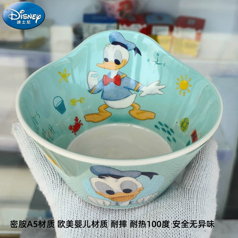 Disney, tableware for feeding, cartoon children's shatterproof dinner plate for food