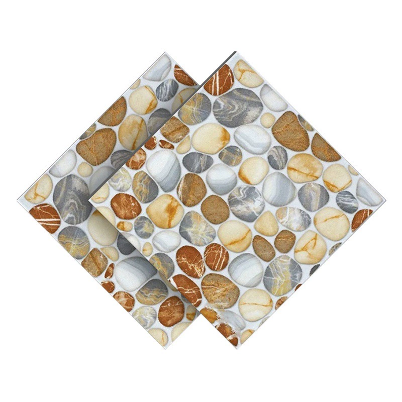 Маленькая напольная плитка Foshan Pebble 300x300 Нескользящая садовая плитка на открытом воздухе балкон открытый двор ванная комната под старину