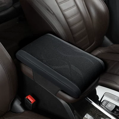 Armrest box pad: car armrest box pillow protective