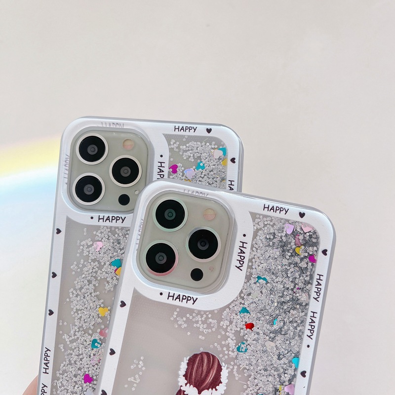 Liquid Flowing Sand Phone Case For Apple Iphone 15 And Android_voghion.com