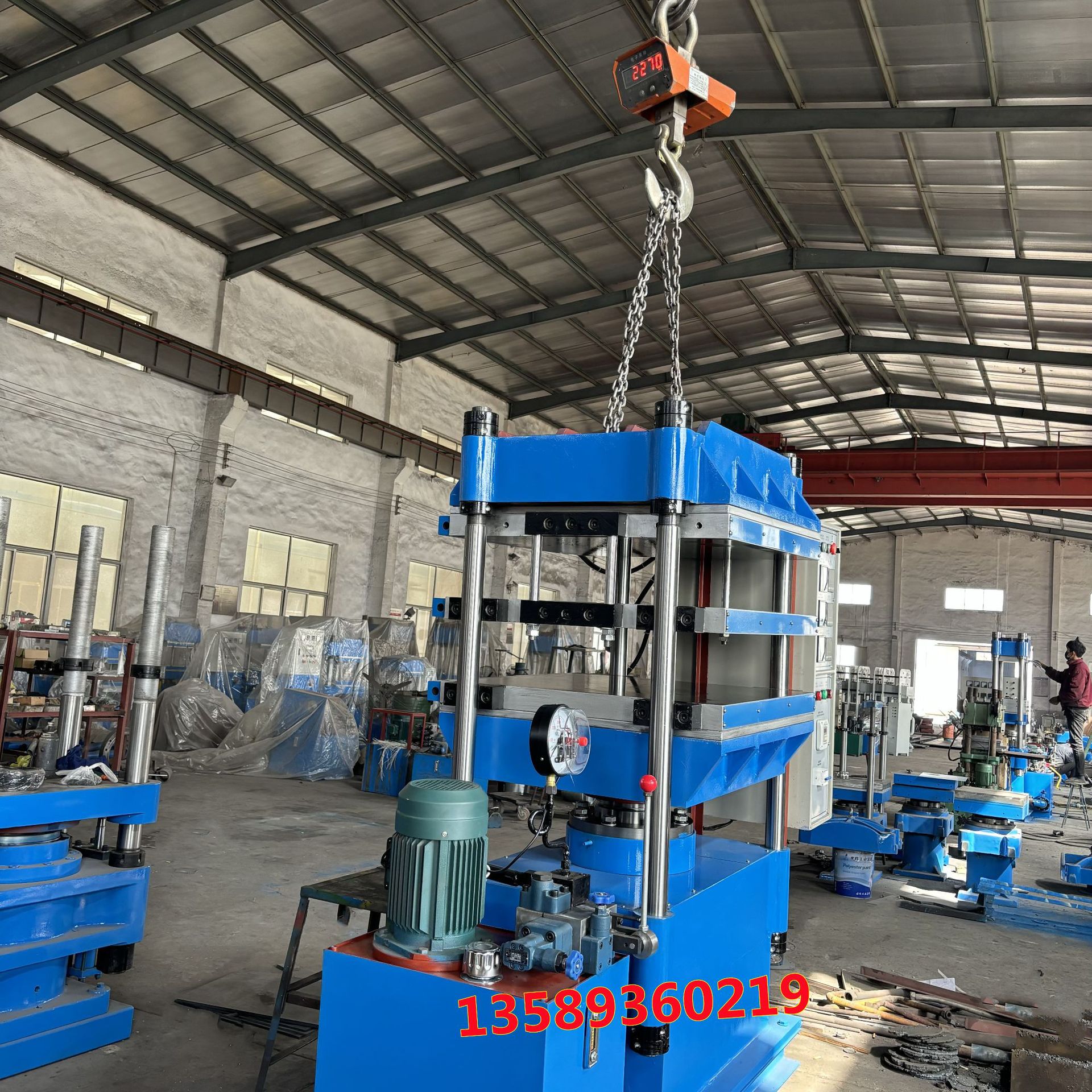 厂家直销四柱硅橡胶平板硫化机   电加热四柱50T双层橡塑压片机