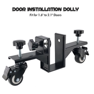 Door Panel Handling Cart Sliding Roller Heavy-Duty Door Panel Trolley Supermarket Cargo Trolley Movable Wheel Rack