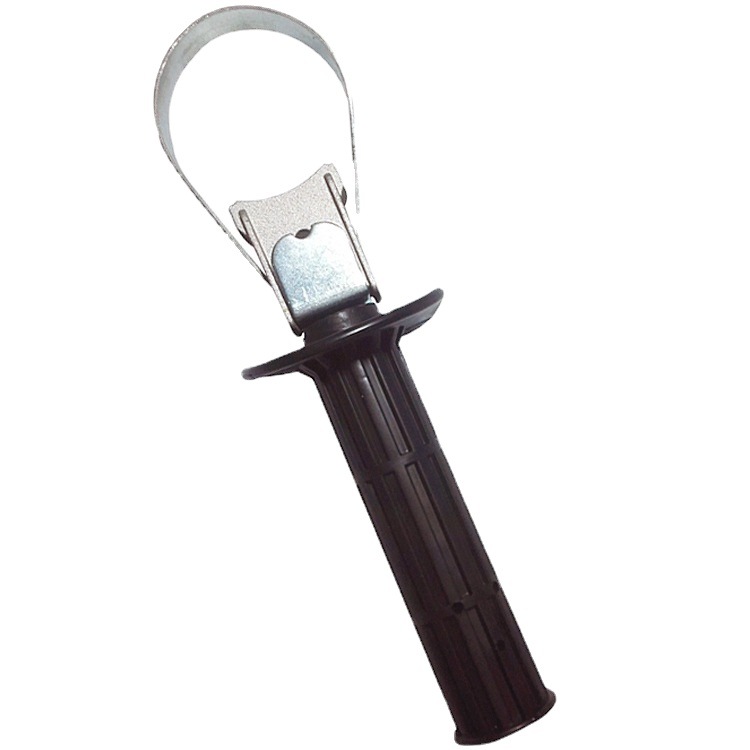 两用电锤电镐实心前手把冲击钻加厚铁电动工具手柄两坑辅助