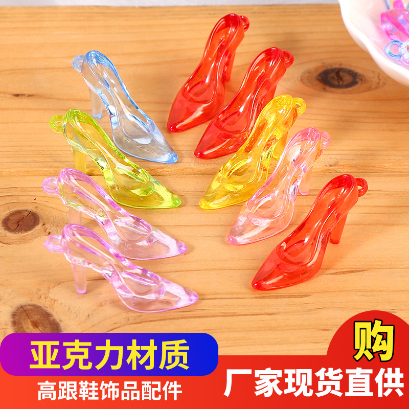 Acrylic high heels for amusement park for amusement parks