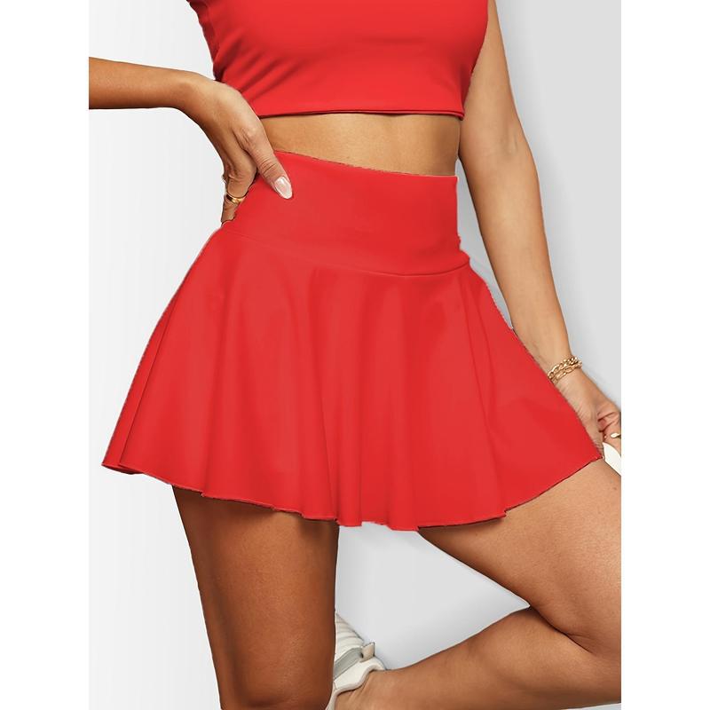 O1667 代发速卖通亚马逊跨境新款运动裙女式夏季高腰百褶运动|ms