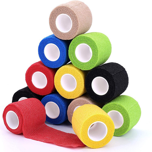 Non-woven self-adhesive elastic finger bandage breathable hair-free pet bandage sports protective finger bandage