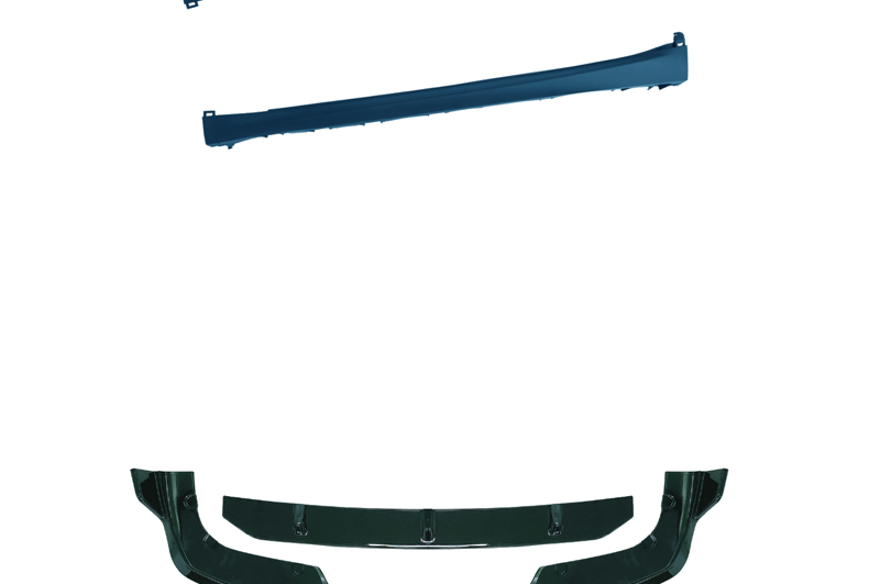 Suitable for Bmw X5G05 Modified to M5 Front and Rear Bumpers, Front Lip, M-Style Horn Rear Wing, Side Skirts, Dual-Bar Grille, Export Modification