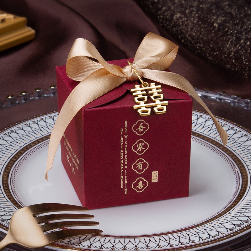 SKU-06-吾家有喜酒红_金丝带_喜字