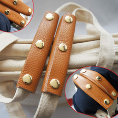 Leather bag handles, pebbled trolley suitcase handles, leather covers, bag shoulder strap accessories, gloves