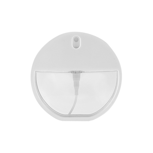 White 30ml round oral spray bottle pocket convenient disinfectant perfume cosmetics repackaging card-type empty bottle