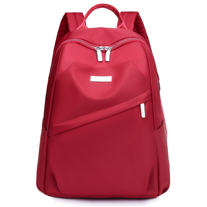 2023 primavera nuevo estilo coreano Oxford mochila femenina moda portátil estudiante de secundaria mochila de viaje mochila de computadora